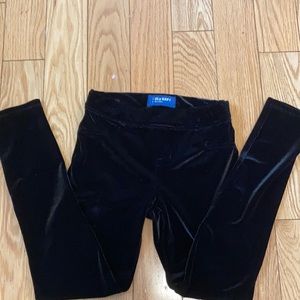 Girls ballerina velvet jagging’s